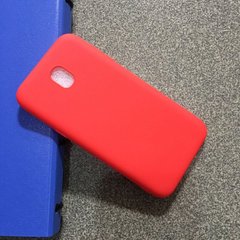 Чехол Style для Samsung Galaxy J3 2017 / J330F Бампер силиконовый красный
