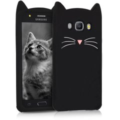 Чохол 3D Toy для Samsung Galaxy J5 2016 / J510 Бампер гумовий Cat Black