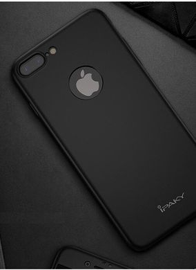 Чохол Ipaky для Iphone 7 Plus / Iphone 8 Plus бампер + скло 100% оригінальний з вирізом 360 Black