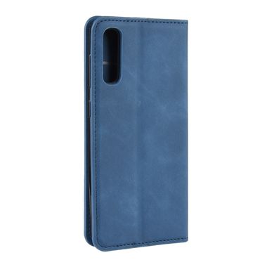 Чехол Taba Retro-Skin для Samsung Galaxy A30S / A307 книжка кожа PU с визитницей синий