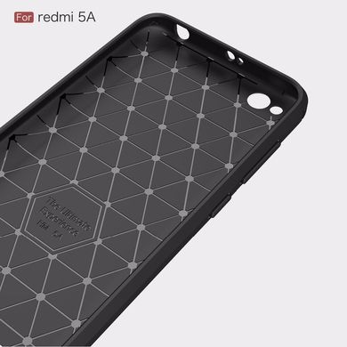 Чехол Carbon для Xiaomi Redmi 5A бампер Black