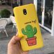 Чохол Style для Xiaomi Redmi 8A Бампер силіконовий Жовтий Cactus