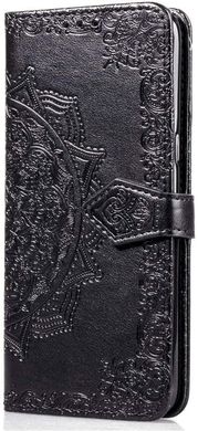 Чехол Vintage для Samsung Galaxy Samsung S9 Plus / G965 книжка с узором черный