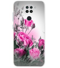 Чохол Print для Xiaomi Redmi 10X силіконовий бампер Roses Pink