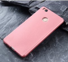 Чехол MAKAVO для Xiaomi Redmi 4X Бампер Матовый ультратонкий Rose Gold