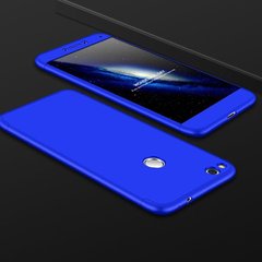 Чехол GKK 360 для Huawei P8 lite 2017 / P9 lite 2017 бампер оригинальный Blue