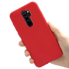 Чехол Style для Xiaomi Redmi Note 8 Pro силиконовый бампер Красный