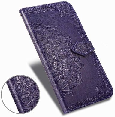 Чохол Vintage для Xiaomi Redmi Note 9 Pro книжка шкіра PU фіолетовий