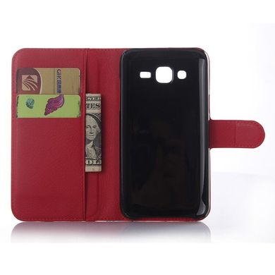 Чохол IETP для Samsung Galaxy J5 2015 J500 книжка шкіра PU червоний