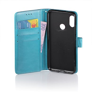 Чехол Idewei для Xiaomi Redmi Note 6 Pro книжка кожа PU голубой