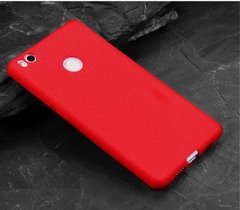 Чехол MAKAVO для Xiaomi Redmi 4X Бампер Матовый ультратонкий Красный