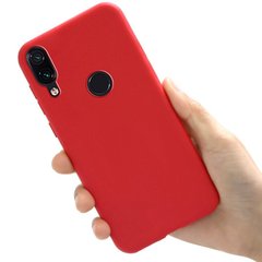 Чохол Style для Xiaomi Redmi 7 бампер силіконовий Червоний