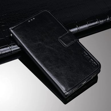Чехол Idewei для Realme C51 книжка кожа PU с визитницей черный