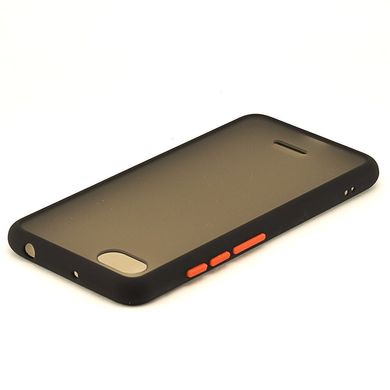 Чехол Matteframe для Xiaomi Redmi 6A бампер матовый противоударный Черный