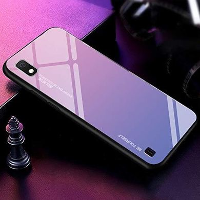 Чехол Gradient для Samsung A10 2019 / A105F бампер накладка Pink-Purple