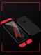 Чохол GKK 360 для Iphone 6 Plus / 6s Plus Бампер оригінальний з вирізом black + red