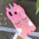 Чехол 3D Toy для Samsung Galaxy A20 2019 / A205 бампер резиновый Единорог Rose
