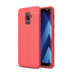 Чохол Touch для Samsung Galaxy A6 Plus 2018 / A605 бампер оригінальний Auto Focus червоний