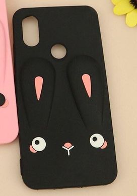 Чехол Funny-Bunny 3D для Xiaomi Redmi S2 бампер резиновый Черный