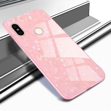 Чехол Marble для Xiaomi Mi A2 / Mi 6X бампер мраморный оригинальный Розовый