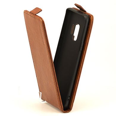 Чехол Idewei для Samsung S9 / G960 Флип вертикальный кожа PU коричневый