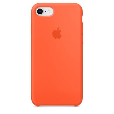 Чохол Silicone Сase для Iphone SE 2020 бампер накладка Spicy Orange
