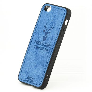 Чохол Deer для Iphone 5 / 5s / SE бампер накладка Blue