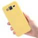 Чохол Style для Samsung J7 Neo / J701 Бампер силіконовий Жовтий