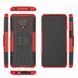 Чехол Armor для Xiaomi Redmi Note 9 Pro противоударный бампер Red