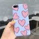 Чохол Style для Huawei Y5 2018 / Y5 Prime 2018 (5.45") Бампер силіконовий Блакитний Floating Hearts