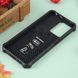Чехол Shockproof Shield для Xiaomi Redmi Note 12 Pro 5G бампер противоударный с подставкой Black
