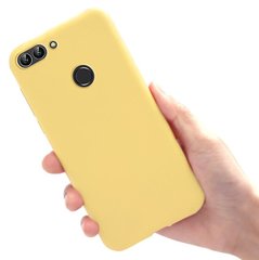 Чехол Style для Huawei P Smart 2018 / FIG-LX1 Бампер силиконовый Желтый