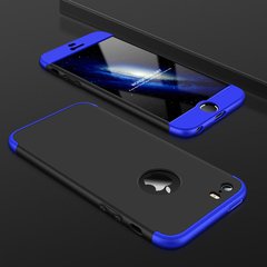 Чехол GKK 360 для Iphone 6 Plus / 6s Plus Бампер оригинальный с вырезом black-blue