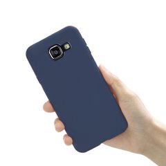 Чехол Style для Samsung A5 2016 A510 A510H бампер матовый Синий