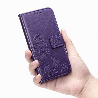 Чохол Clover для Xiaomi Redmi 8A книжка шкіра PU фіолетовий
