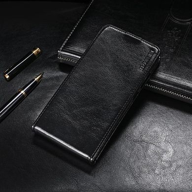 Чохол Idewei для Samsung S9 Plus / G965 Фліп вертикальний шкіра PU чорний