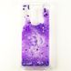 Чохол Glitter для Xiaomi Redmi 8 Бампер Рідкий блиск Фіолетовий