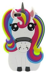 Чохол 3D Toy для Iphone 6 Plus / 6s Plus Бампер гумовий Єдиноріг Rainbow