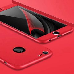 Чохол GKK 360 для Iphone 6 Plus / 6s Plus Бампер оригінальний з вирізом Red