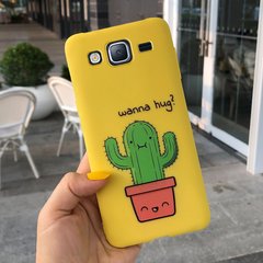 Чехол Style для Samsung J3 2016 / J320 Бампер силиконовый Желтый Cactus
