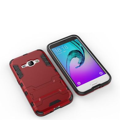 Чехол Iron для Samsung J3 2016 J320 Бампер Броня Red