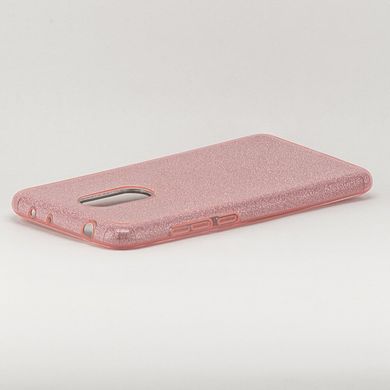 Чехол Shining для Xiaomi Redmi 5 Plus (5.99") Бампер блестящий розовый