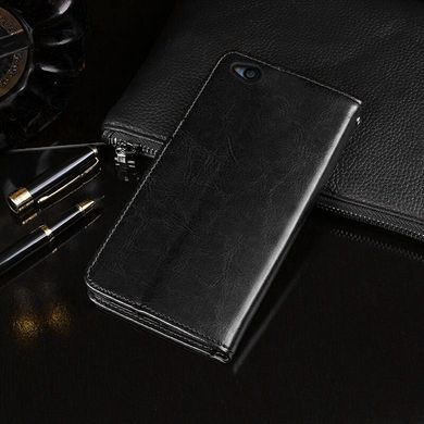 Чохол Idewei для Xiaomi Redmi Go книжка шкіра PU чорний