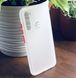 Чехол Matteframe для Xiaomi Redmi Note 8 бампер матовый противоударный Белый