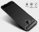 Чехол Carbon для Xiaomi Redmi Note 9 Pro Max защитный бампер Black