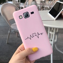 Чохол Style для Samsung J3 2016 / J320 Бампер силіконовий Рожевий Cardio