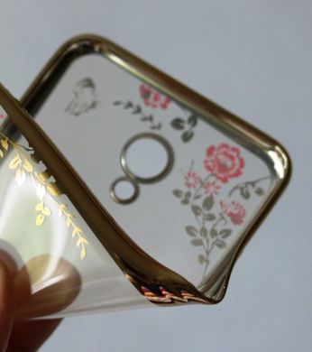 Чохол Luxury для Meizu M5 Бампер Gold