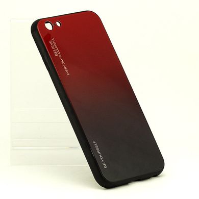 Чохол Gradient для Iphone SE 2020 бампер накладка Red-Black