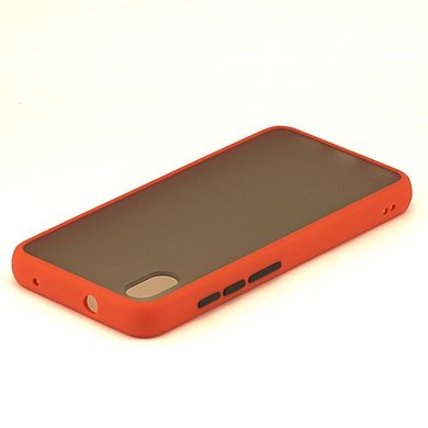 Чехол Matteframe для Xiaomi Redmi 7A бампер матовый противоударный Красный