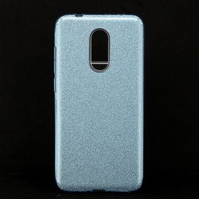 Чохол Shining для Xiaomi Redmi 5 Plus (5.99 ") Бампер блискучий блакитний